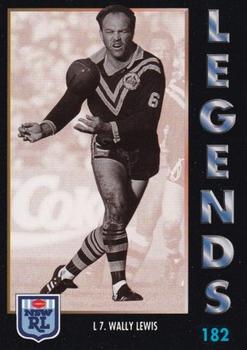 1994 Dynamic Rugby League Series 1 #182 Wally Lewis Front